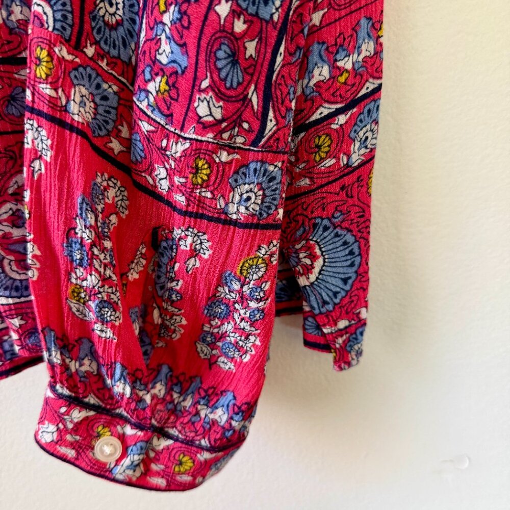 LOFT Petites Blouse with Button Back - image 4